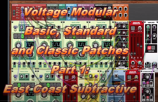 modular synthesizer patches