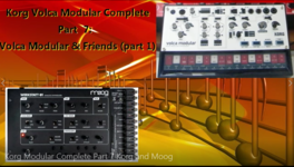 Korg Volca Modular and Moog Werkstatt