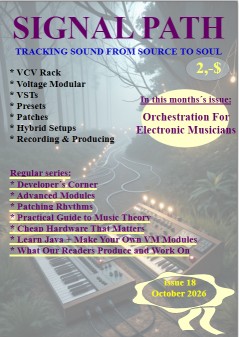SIGNAL PATH issue 18 October 2026