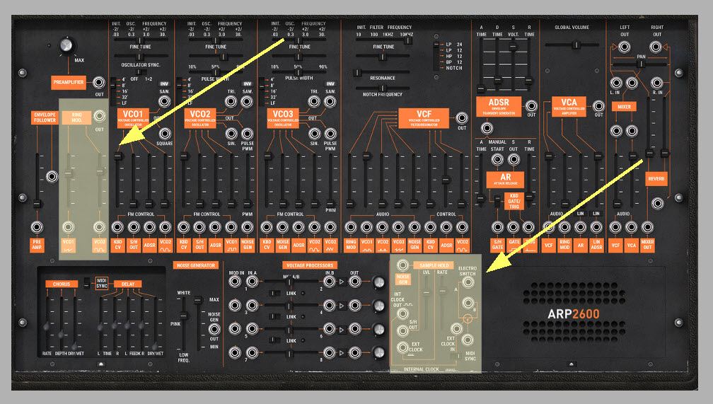 ARP 2600 ring modulator