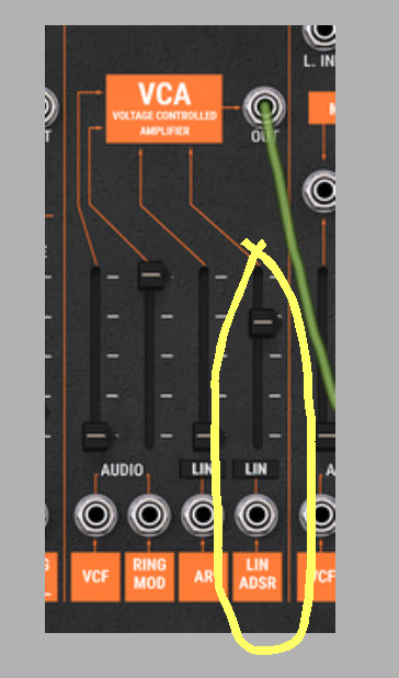 ARP 2600 Prancing Raindrops ADSR